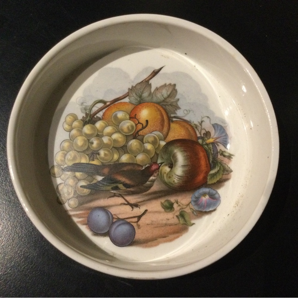 Fruit and Bird Decorative Plate collectable